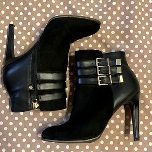 Sam & Libby black booties size 7